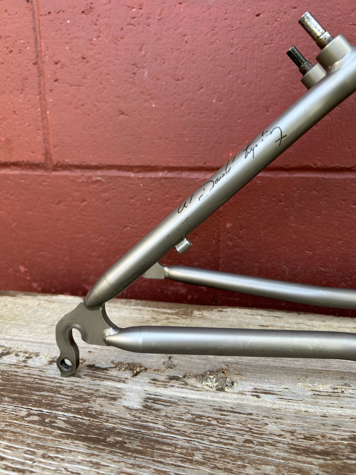 1996 15" Litespeed Obed Titanium Frame