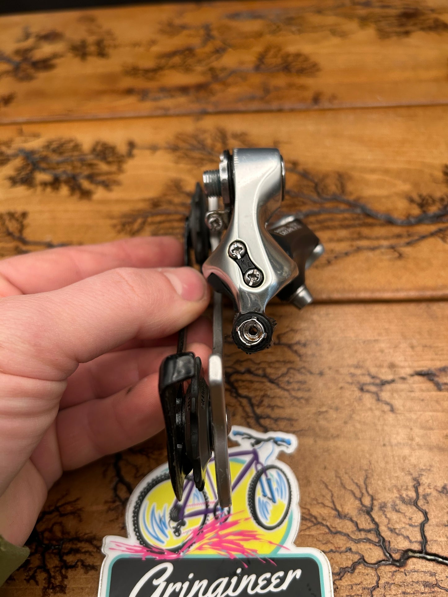 Shimano Deore XT RD-M737 Long Cage Rear Derailleur VG