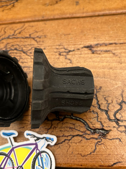 Sachs Black Grip Shift Grips NOS