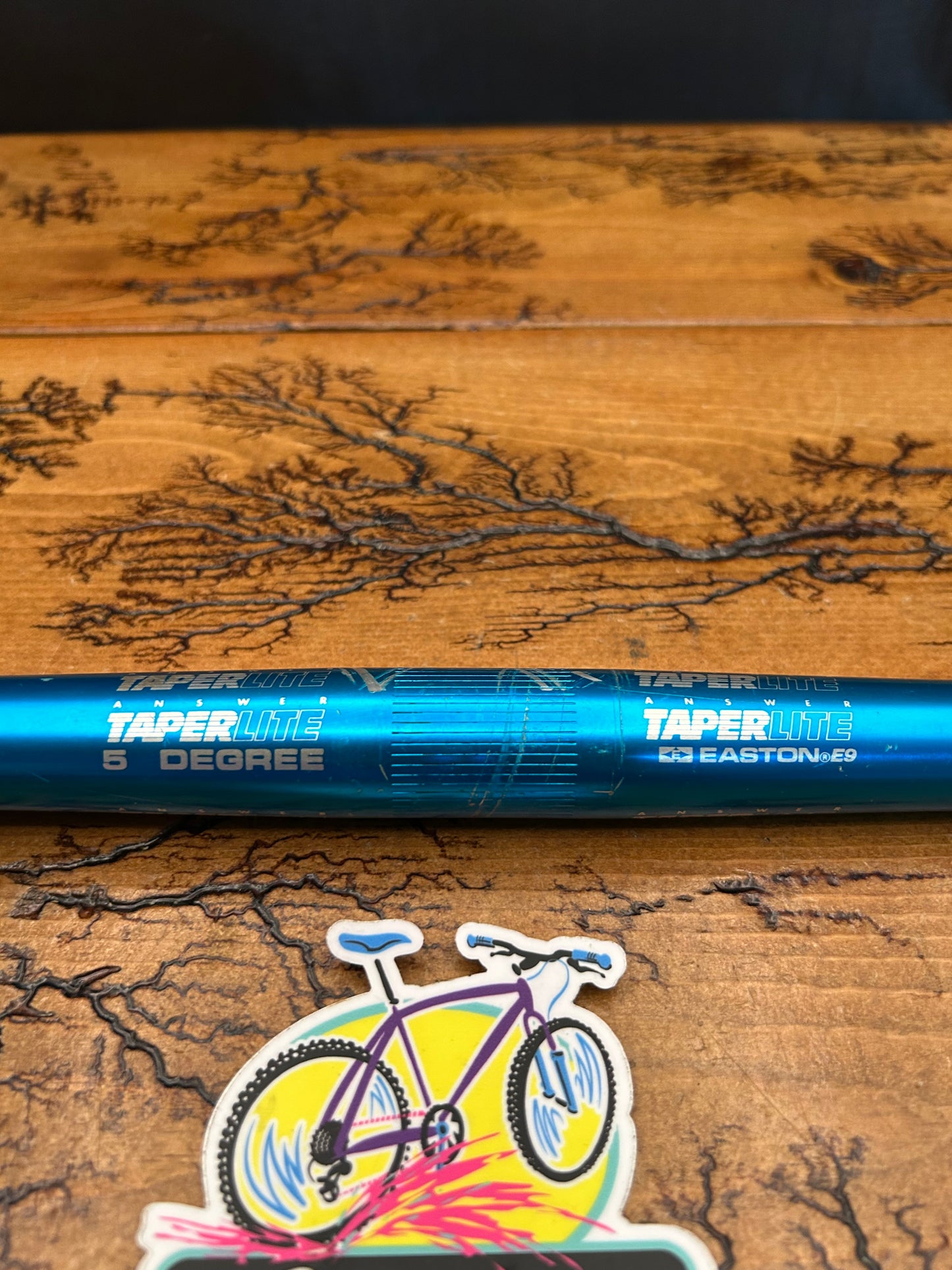 Answer Taperlite Turquoise 5 Degree Easton E9 585mm 25.4mm Handlebar