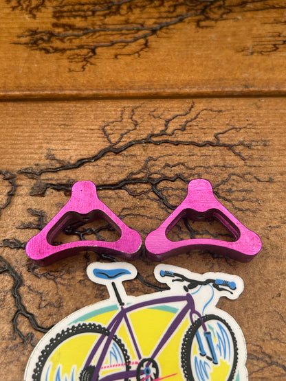 Purple Anodized Brake Straddle Cable Hangers