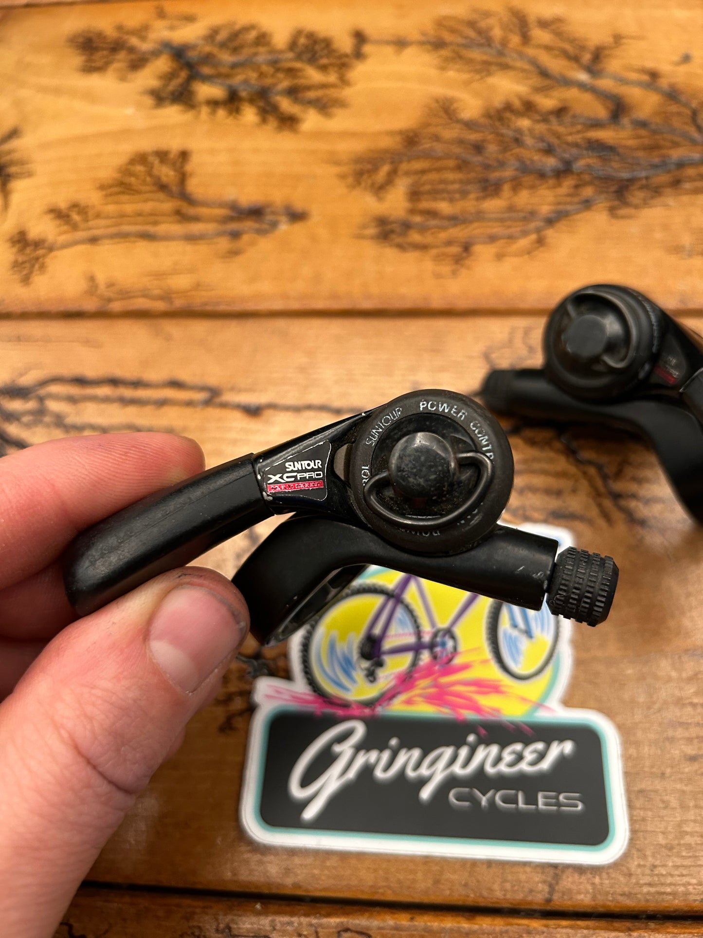 Suntour XC Pro 7 Speed Thumb Shifters