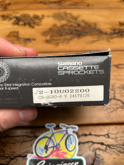 Shimano CS-HG90-8 13-23 8 Speed Hyperglide Cassette NOS