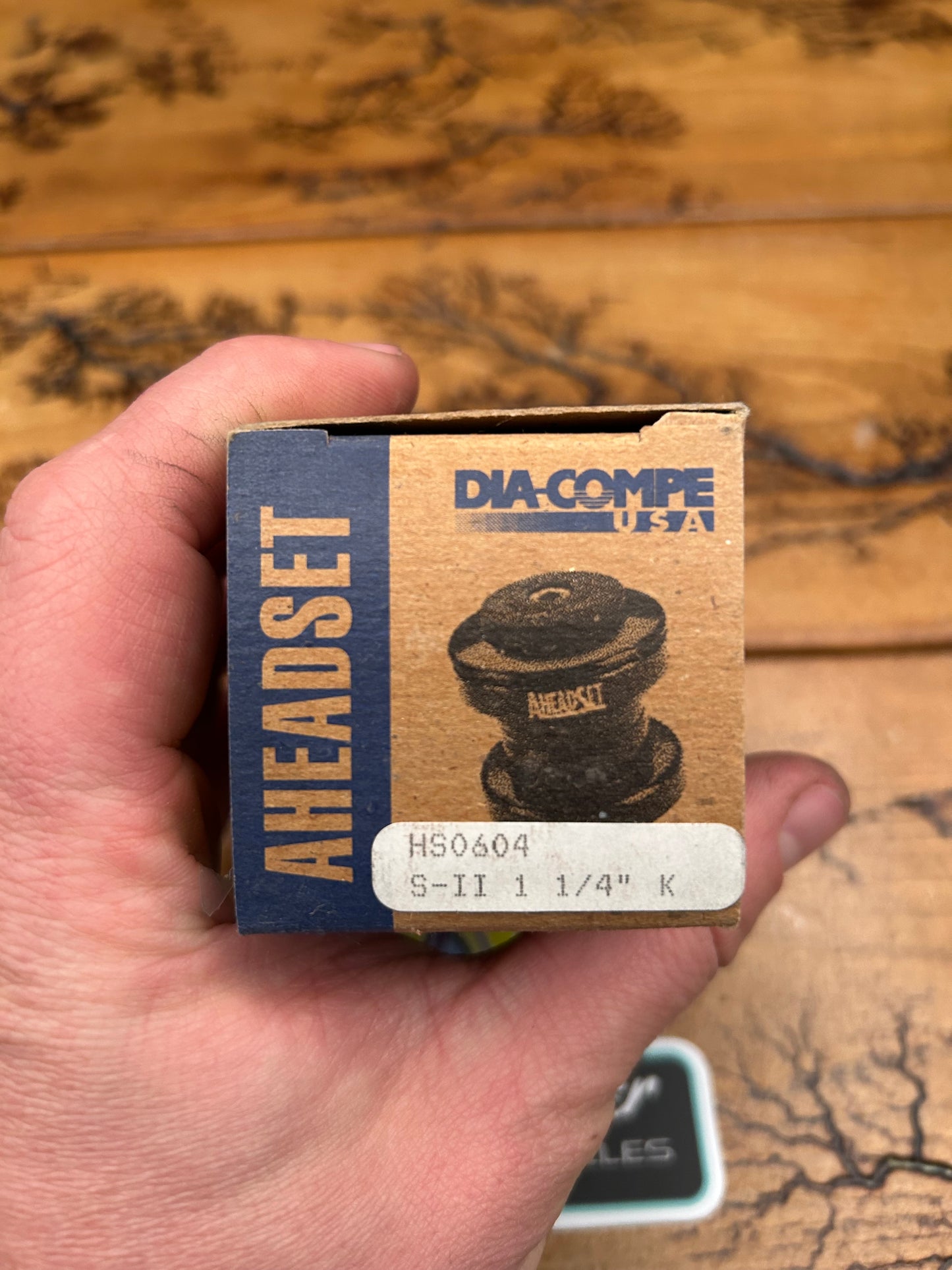 Dia Compe Aheadset HS0604 S-II 1 1/4 Inch Threadless Headset NOS