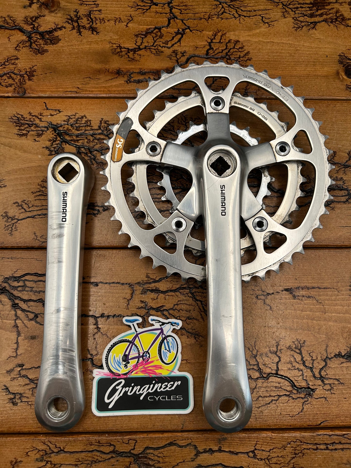 Shimano Deore XT FC-M730 46/36/24 175mm Crankset