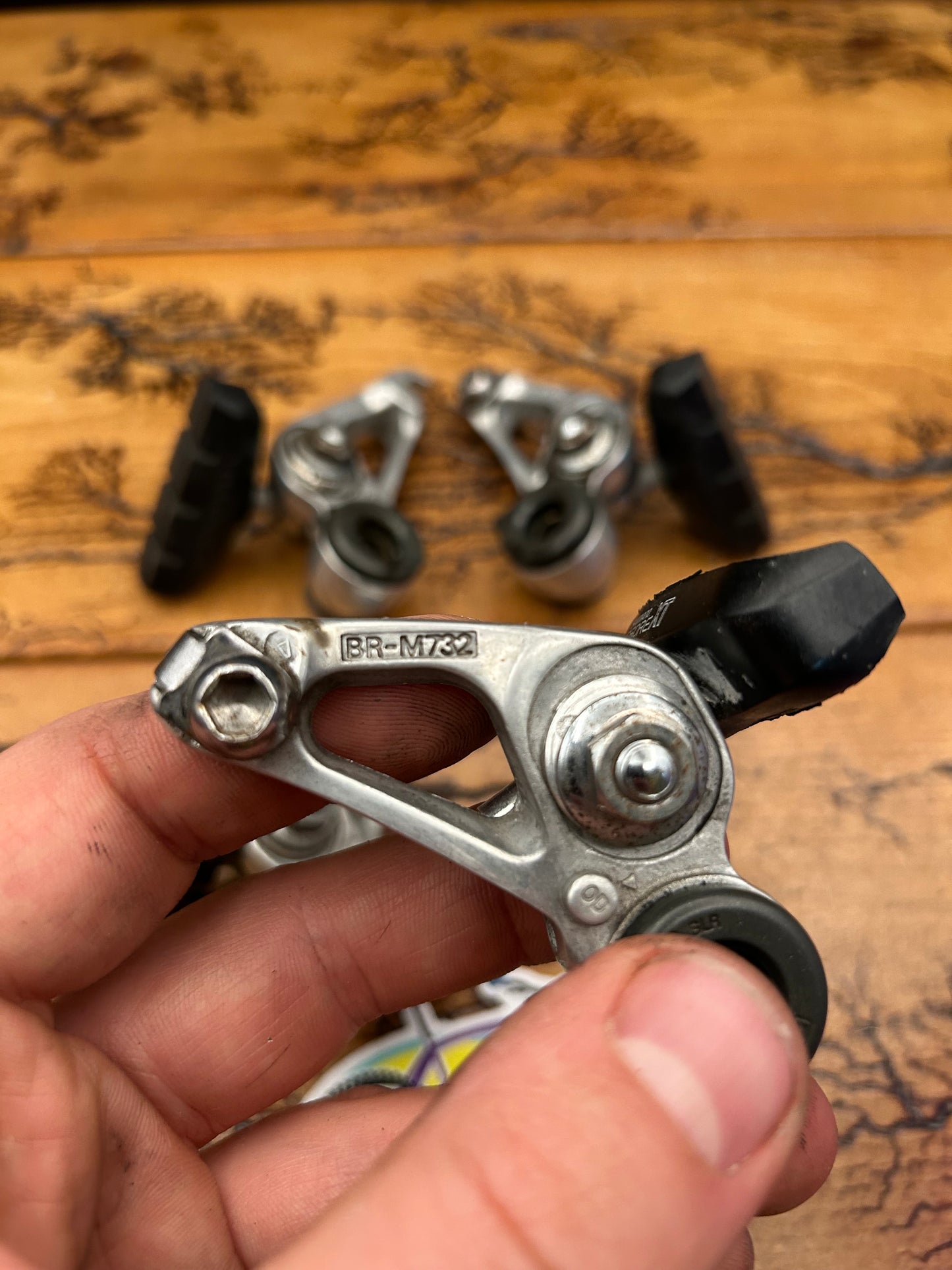 Shimano Deore XT BR-M732 Cantilever Brake Set