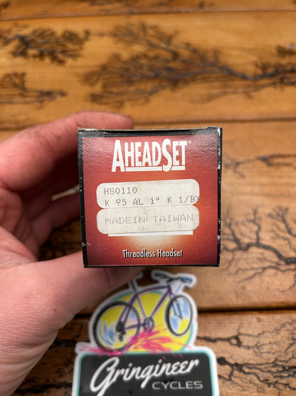 Aheadset Hs0110 Black 1 Inch Threadless Headset NOS