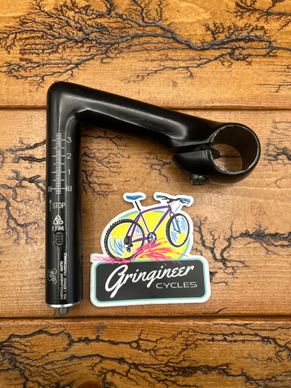 ITM Black 110mm 25.4mm 1 Inch Quill Stem