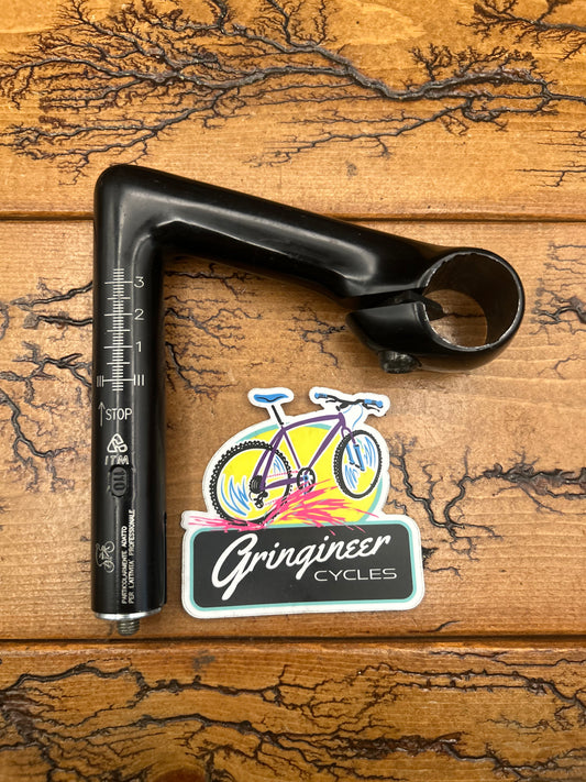 ITM Black 110mm 25.4mm 1 Inch Quill Stem