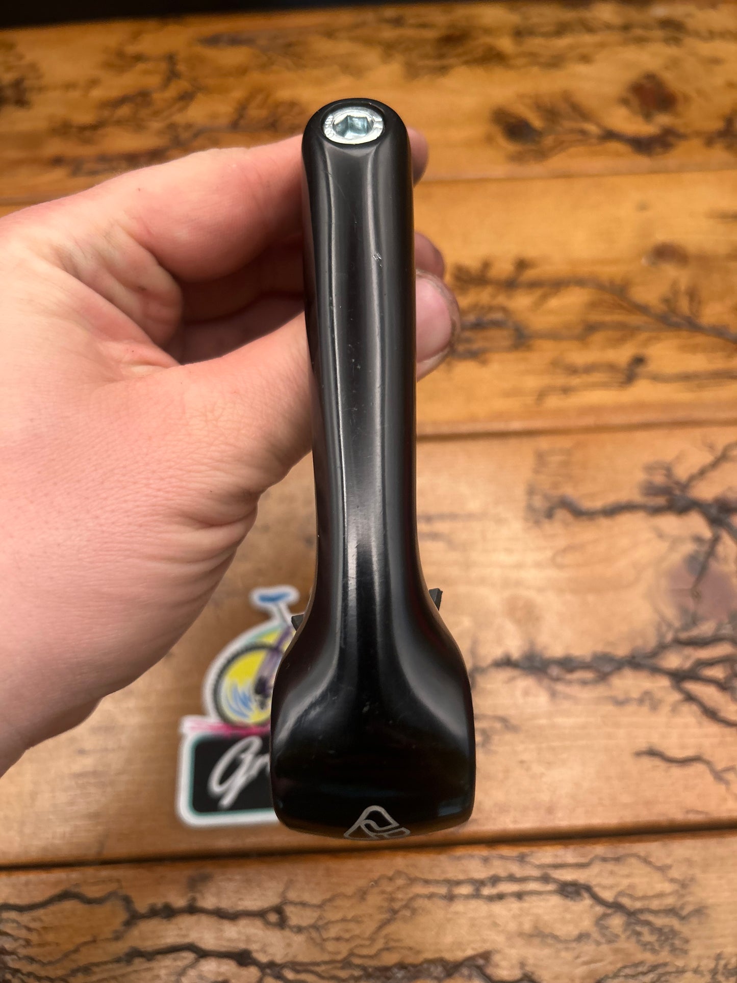 ITM Black 110mm 25.4mm 1 Inch Quill Stem