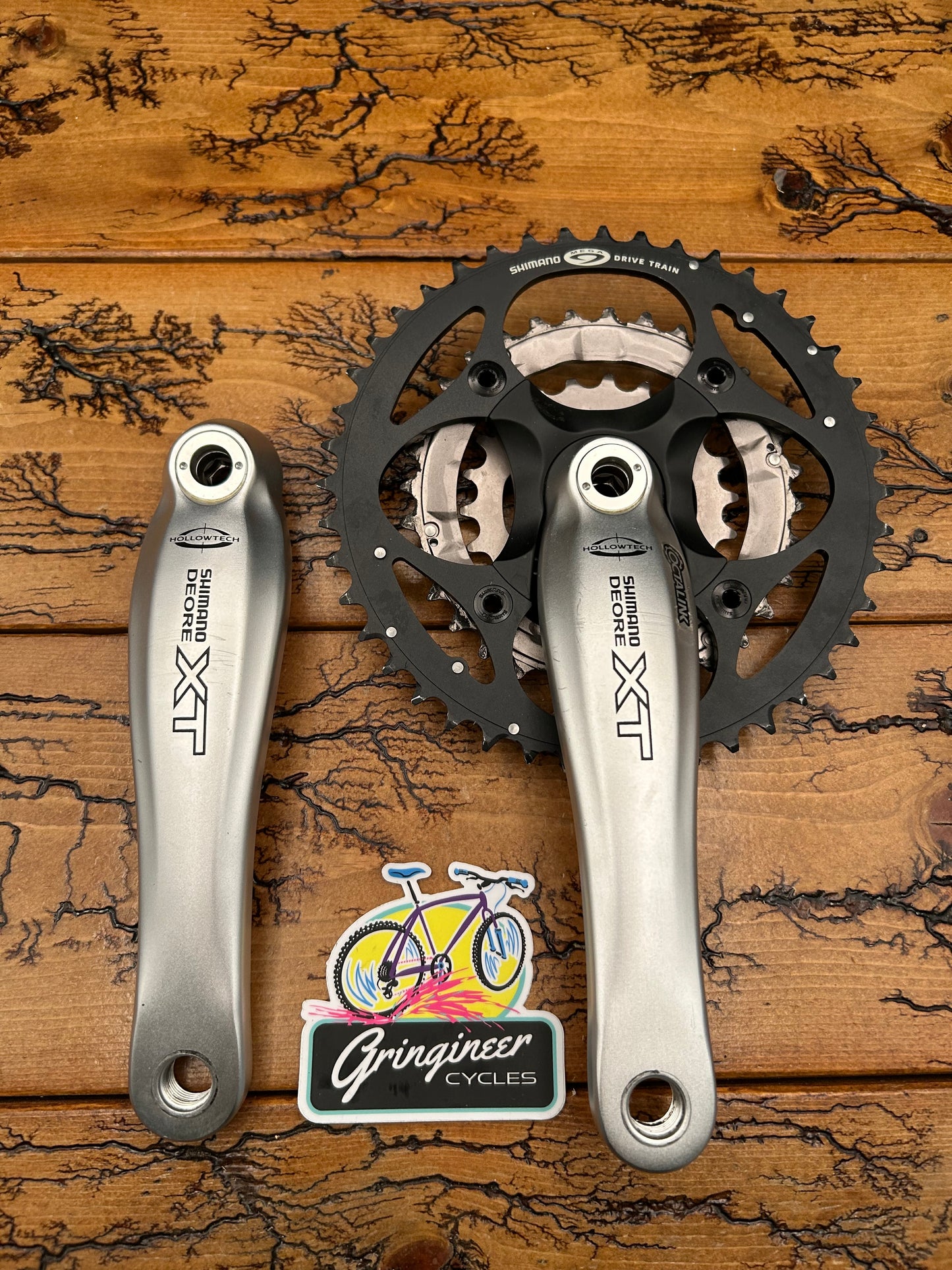 Shimano Deore XT FC-M752 44/32/22 175mm Octalink V2 Crankset