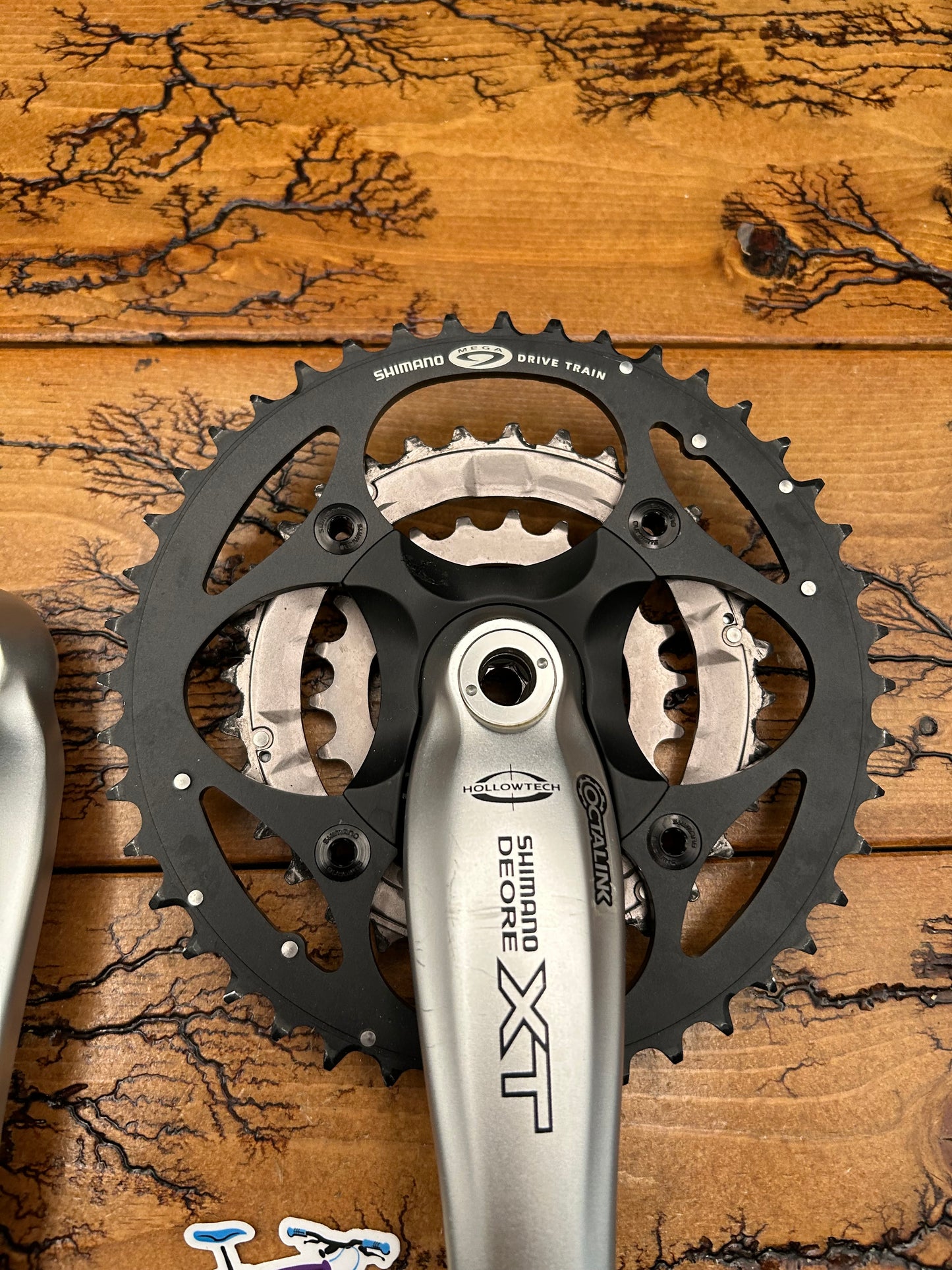 Shimano Deore XT FC-M752 44/32/22 175mm Octalink V2 Crankset
