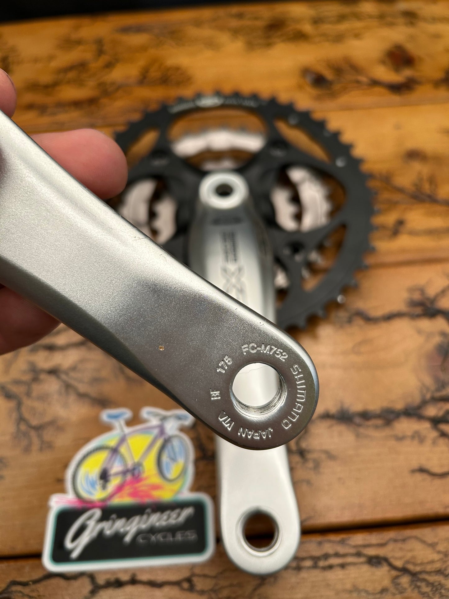 Shimano Deore XT FC-M752 44/32/22 175mm Octalink V2 Crankset
