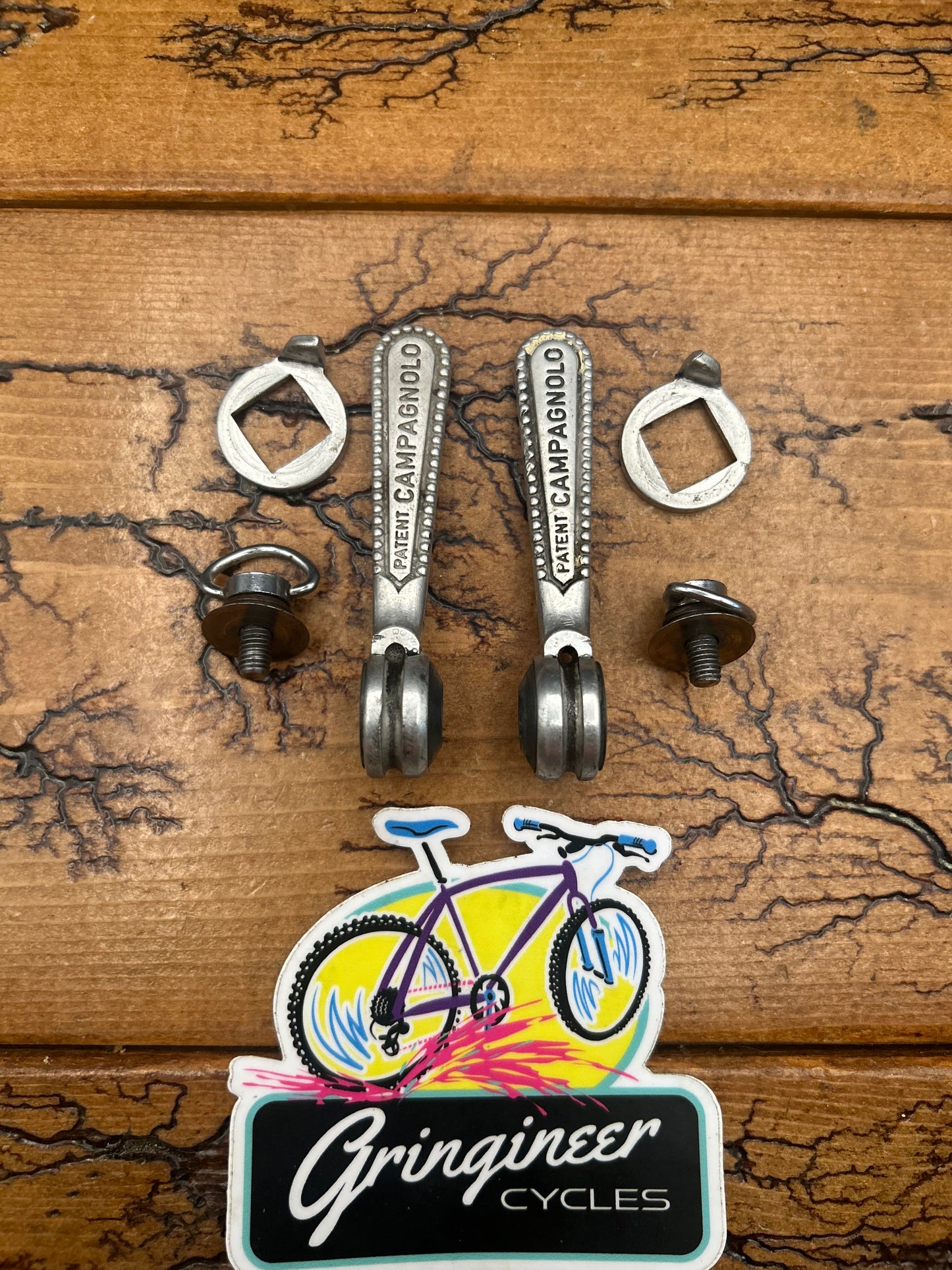 Campagnolo Record 1014 Down Tube Shifters