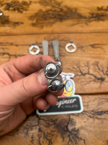 Campagnolo Record 1014 Down Tube Shifters
