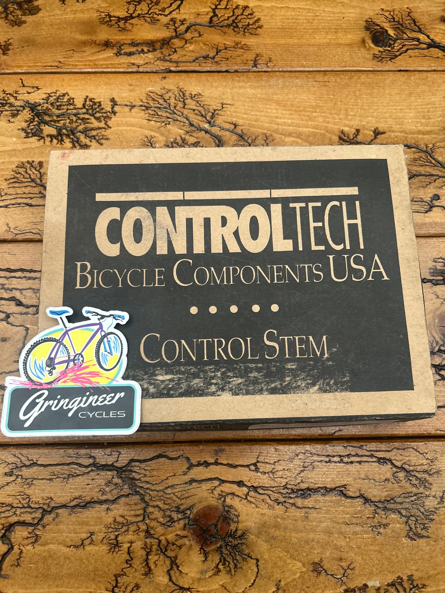 Control Tech EVO 120mm Black 1 1/4 Inch 25.4mm Quill Stem NOS