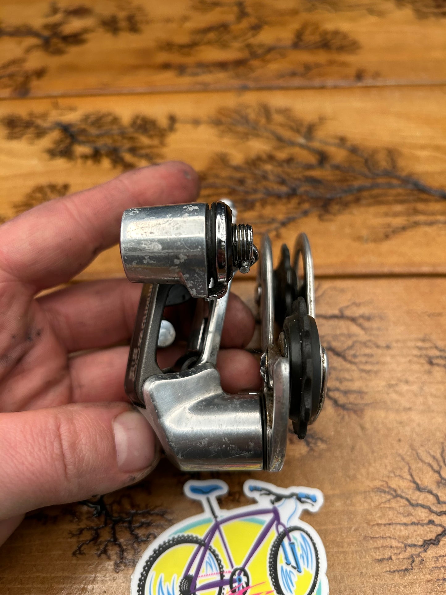 Shimano 600 SIS RD-6208 Short Cage Rear Derailleur