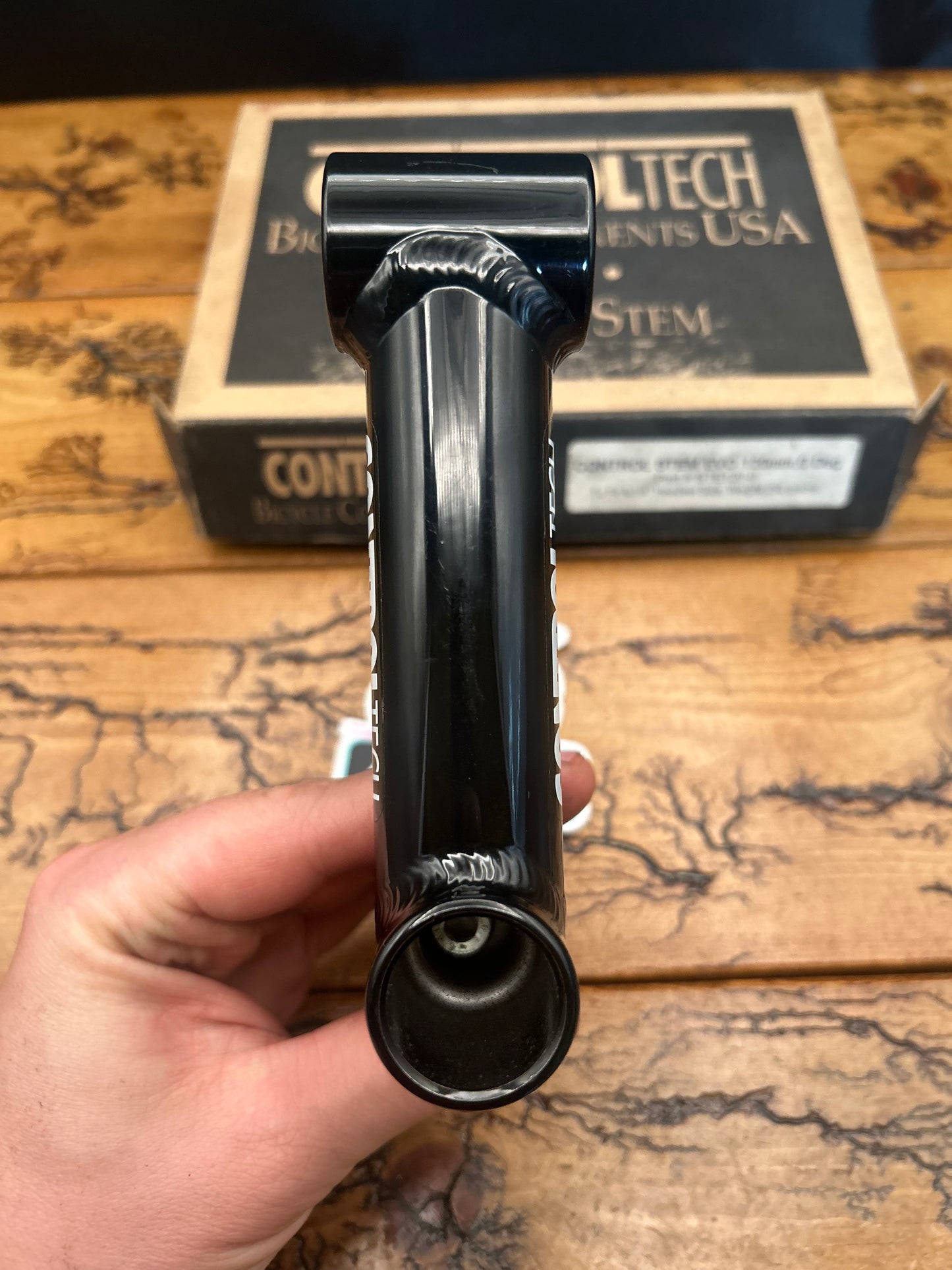 Control Tech EVO 120mm Black 1 1/4 Inch 25.4mm Quill Stem NOS