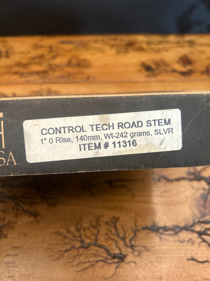 Control Tech Road Stem 140mm 25.4mm 1 Inch Quill Stem NOS