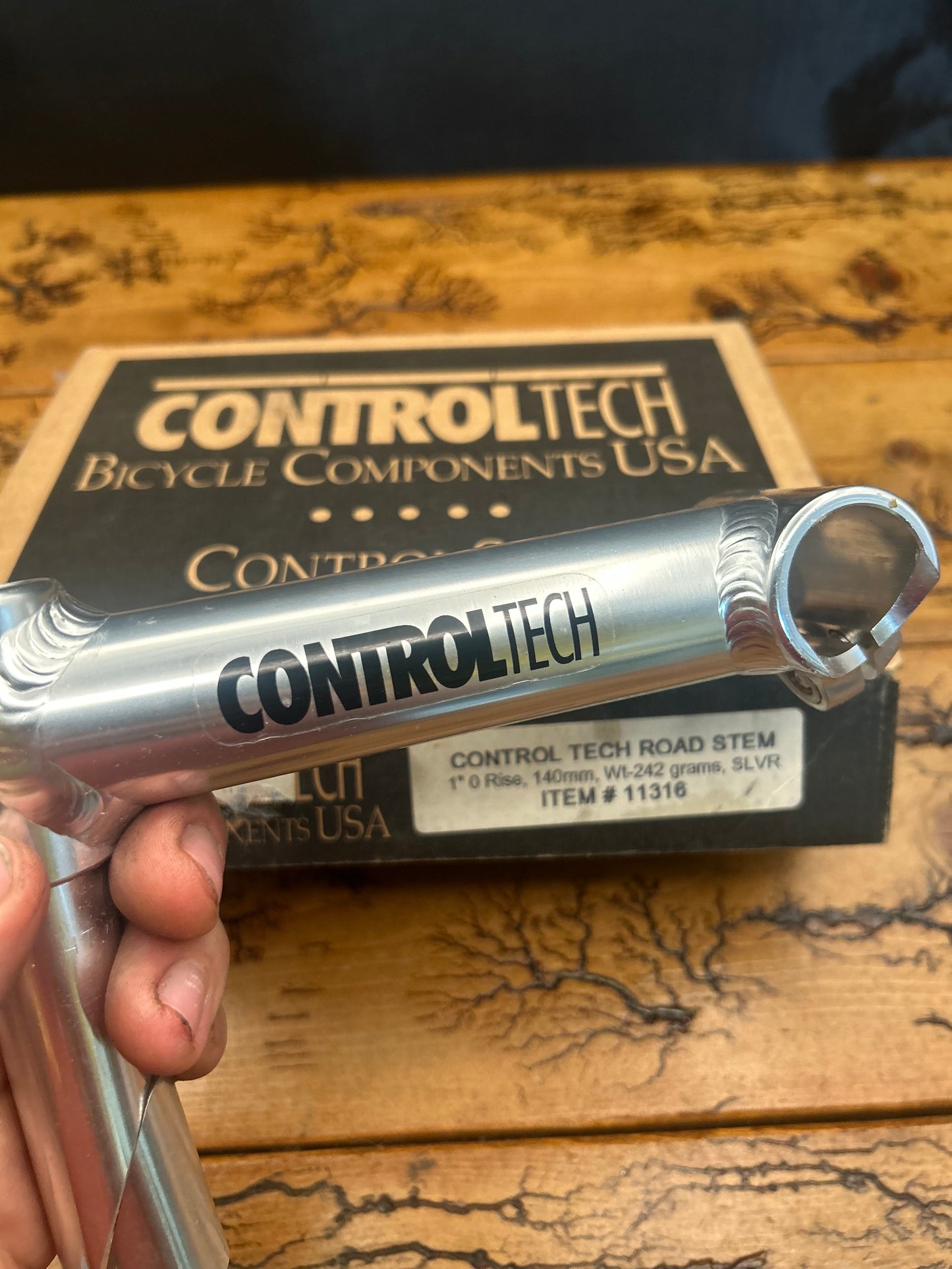 Control Tech Road Stem 140mm 25.4mm 1 Inch Quill Stem NOS
