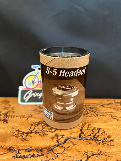 Cane Creek S5 Black 1 Inch Threadless Headset NOS