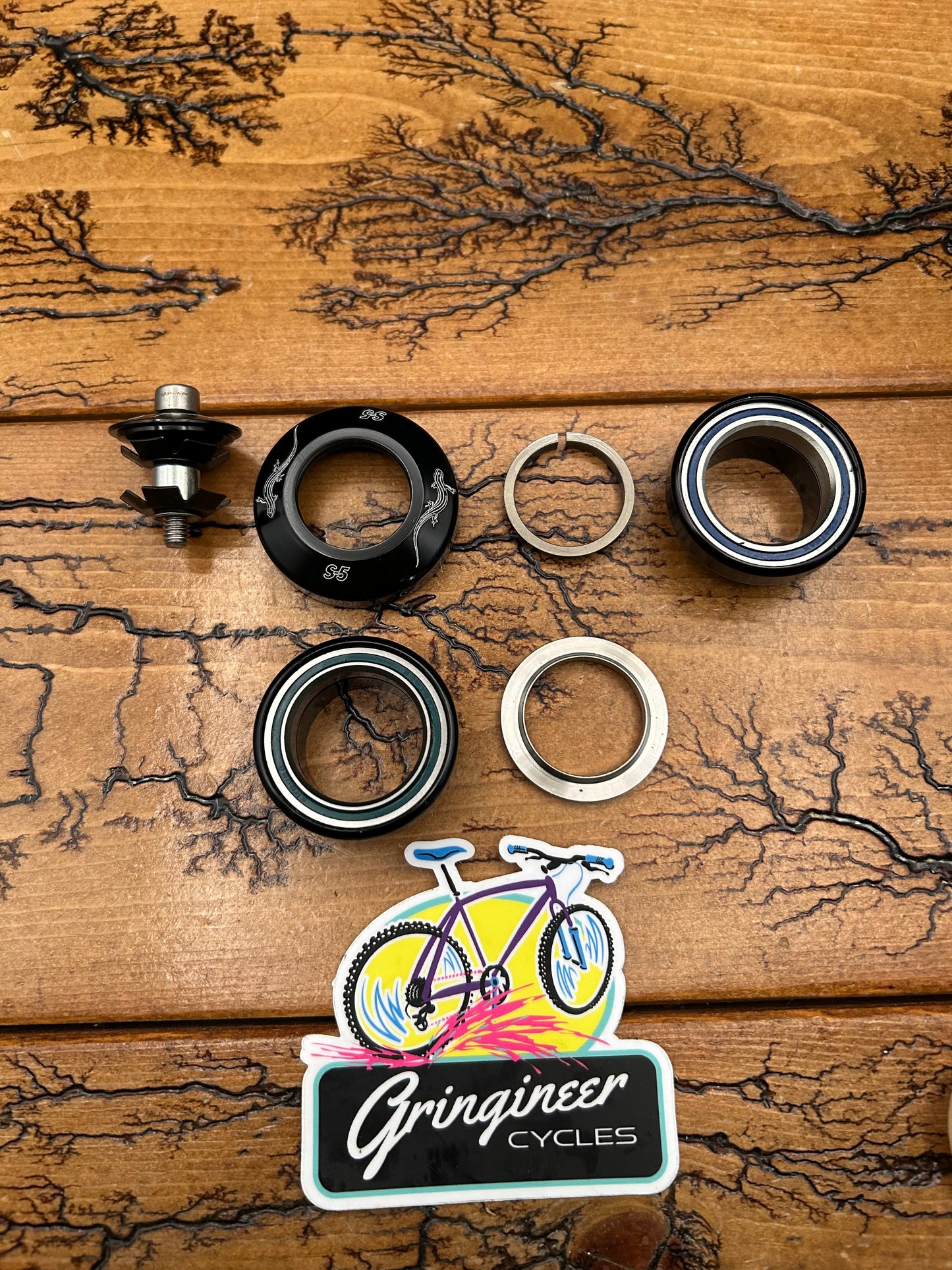 Cane Creek S5 Black 1 Inch Threadless Headset NOS
