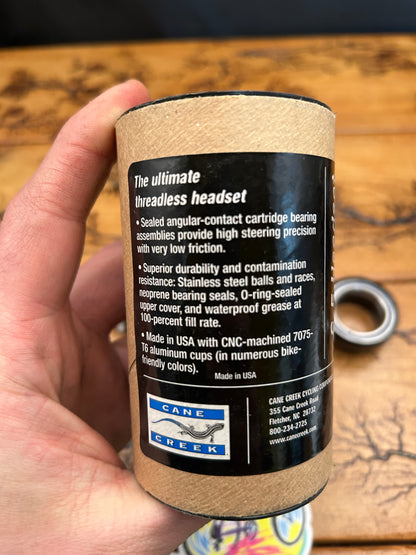 Cane Creek S5 Black 1 Inch Threadless Headset NOS