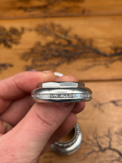 Tange Seiki Levin Alloy NJS 1 Inch ISO Threaded Headset NOS