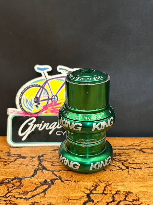 Chris King 1 Inch Green NoThreadset Threadless Headset