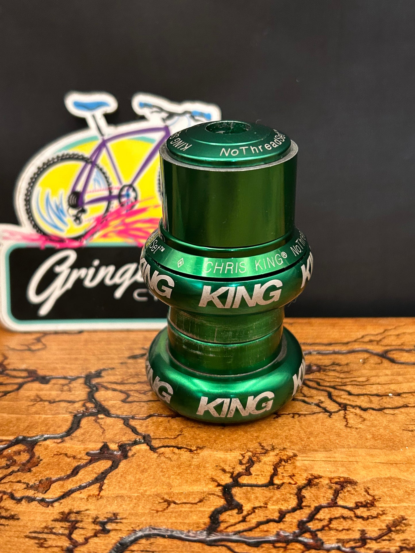 Chris King 1 Inch Green NoThreadset Threadless Headset