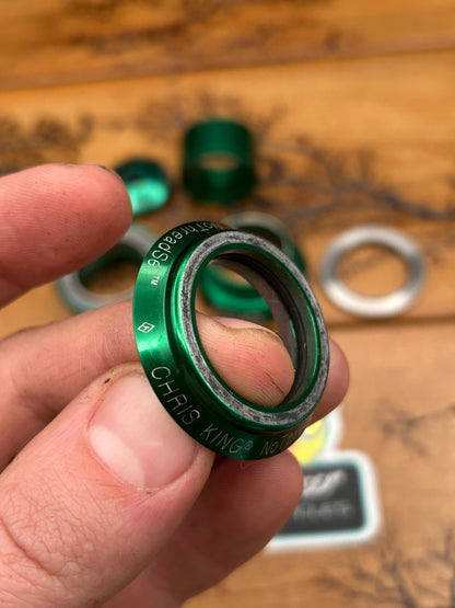 Chris King 1 Inch Green NoThreadset Threadless Headset