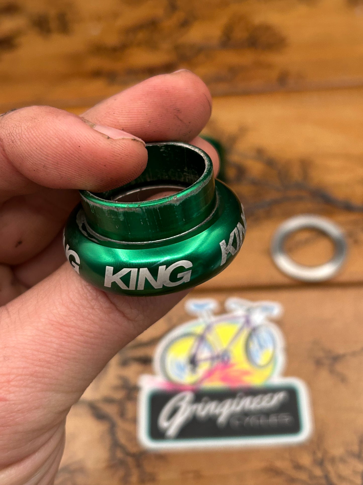 Chris King 1 Inch Green NoThreadset Threadless Headset