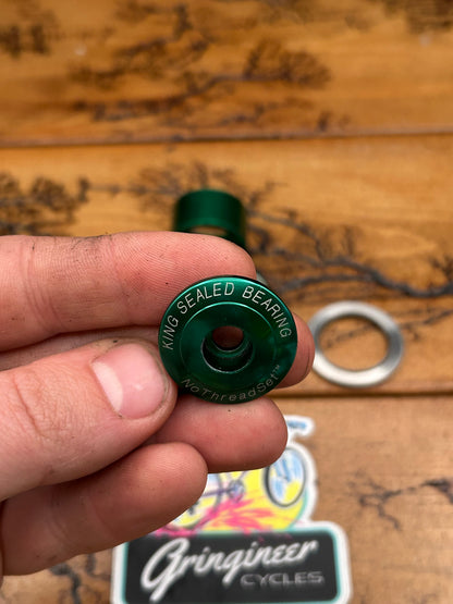 Chris King 1 Inch Green NoThreadset Threadless Headset
