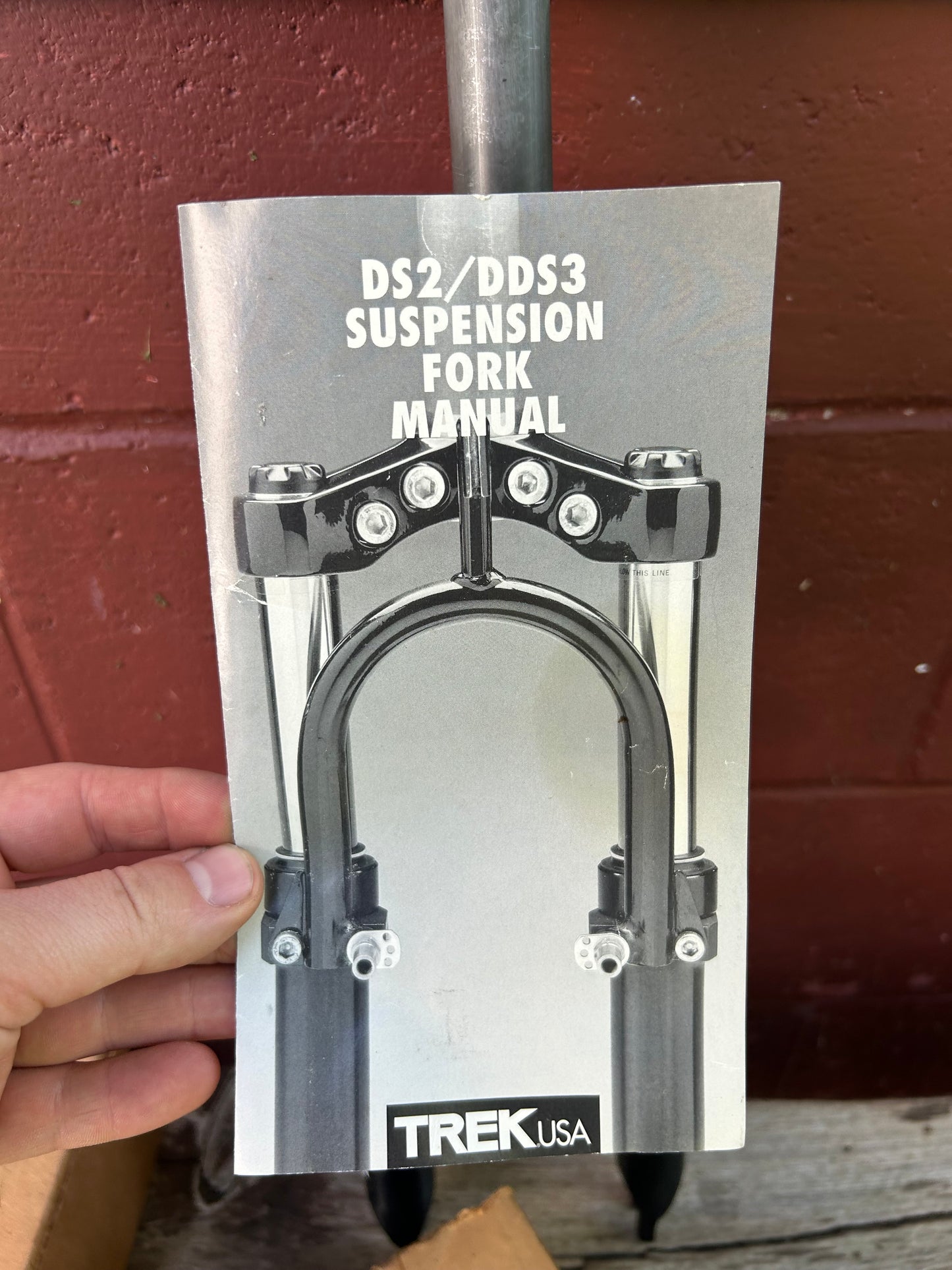 Trek DDS3 1 Inch Threaded 26" Suspension Fork NOS