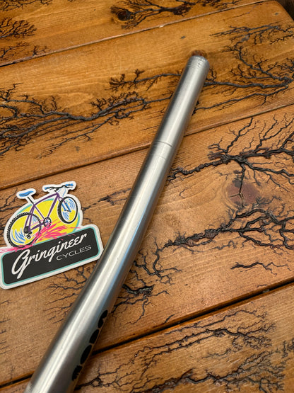 Coda 585mm 25.4mm Silver Aluminum Handlebar