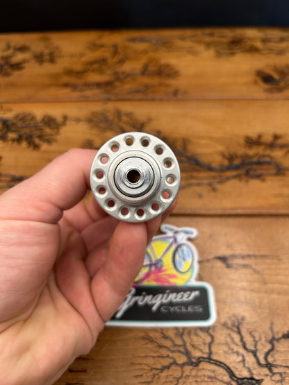 Hi-E Purple 28 Hole QR Front Hub