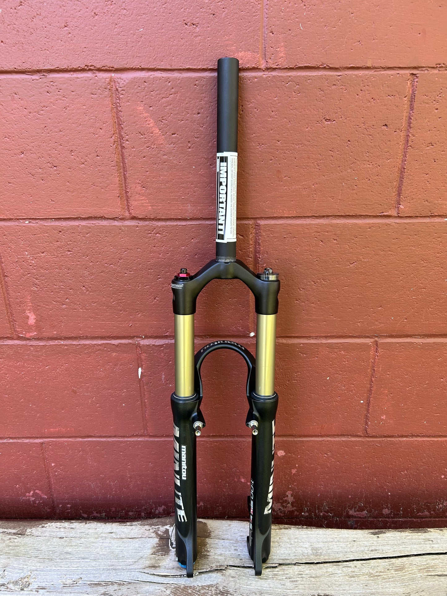 Manitou Minute SPV RT 100-130mm Adjustable Travel 26" Suspension Fork NOS