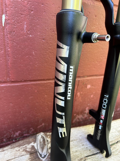 Manitou Minute SPV RT 100-130mm Adjustable Travel 26" Suspension Fork NOS