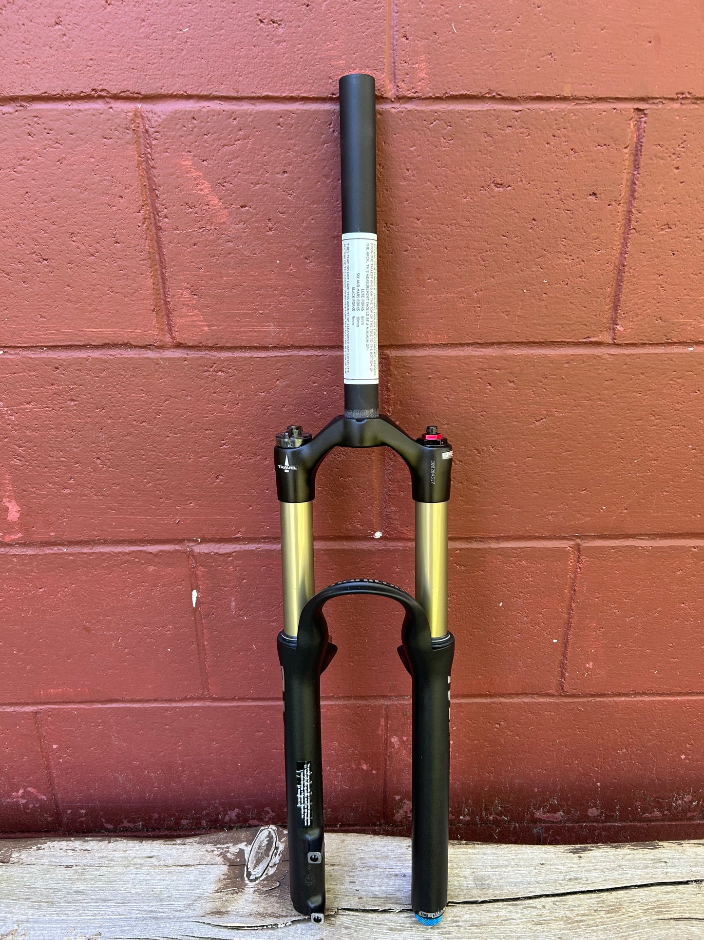 Manitou Minute SPV RT 100-130mm Adjustable Travel 26" Suspension Fork NOS