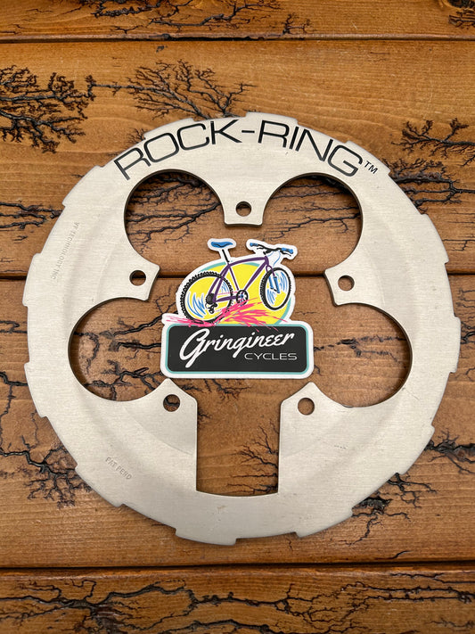 Girvin Rock Ring 5 Bolt 110 BCD Silver Bash Guard