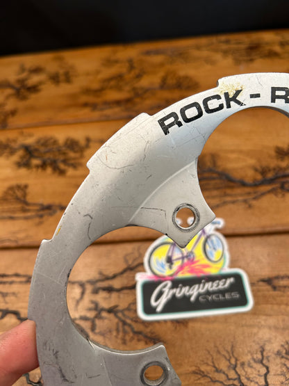 Girvin Rock Ring Silver 5 Bolt 110 BCD Bash Guard