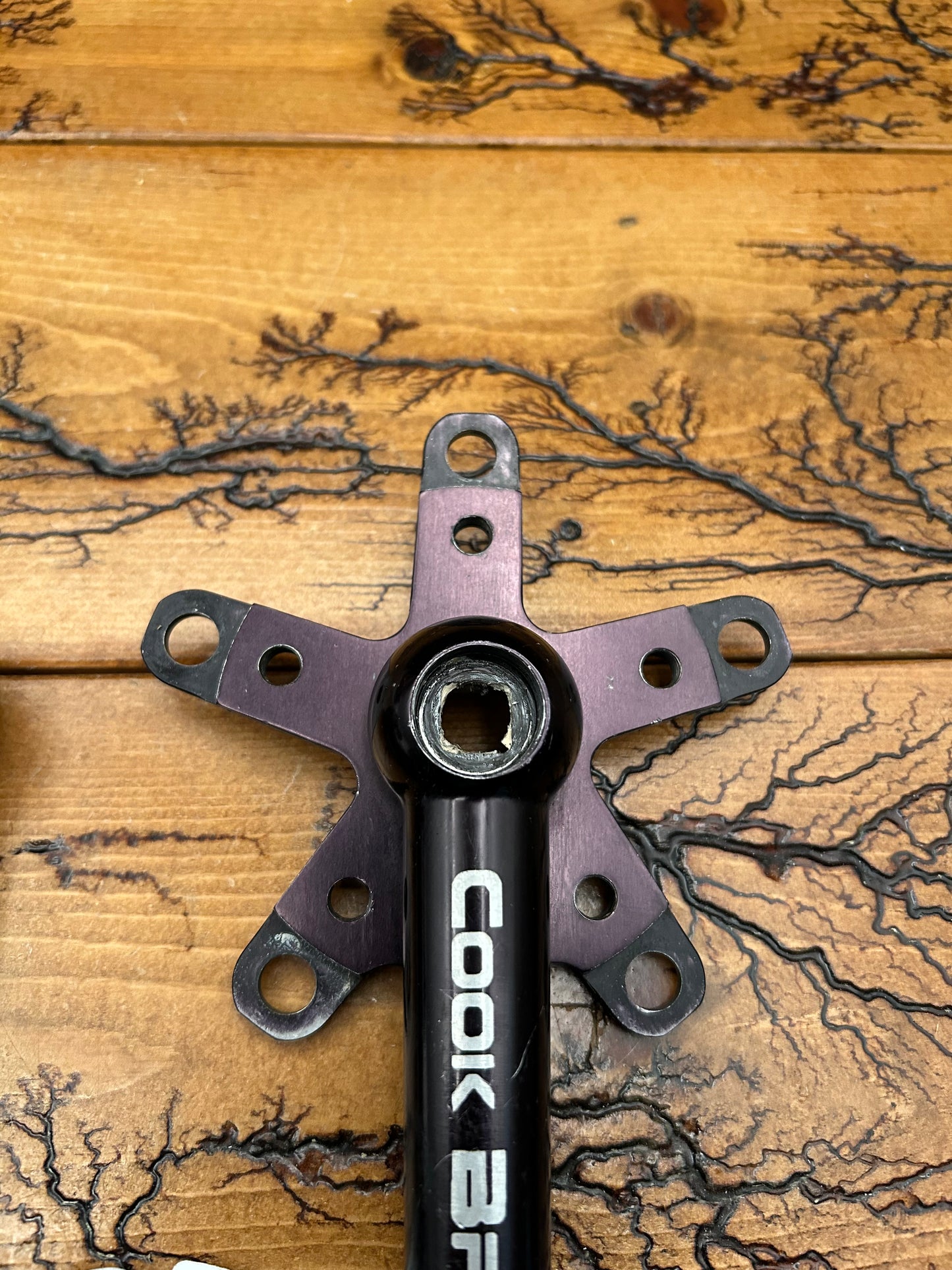 Cook Bros. Racing CBR Triple 110/74 BCD 176mm Black Crankset