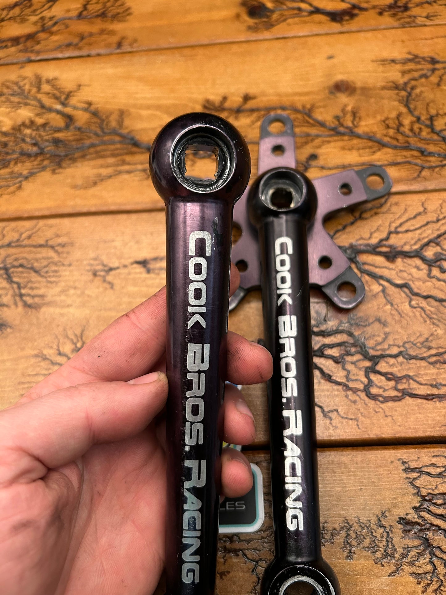 Cook Bros. Racing CBR Triple 110/74 BCD 176mm Black Crankset
