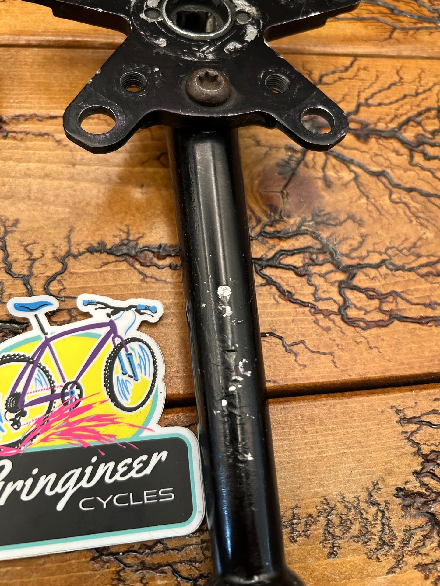 Cook Bros. Racing CBR Triple 110/74 BCD 176mm Black Crankset