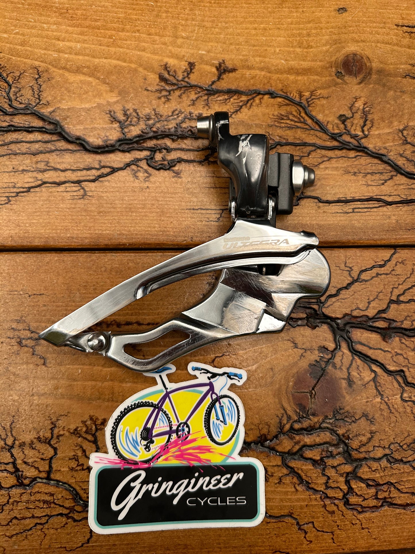 Shimano Ultegra FD-6703 Triple Braze On Front Derailleur