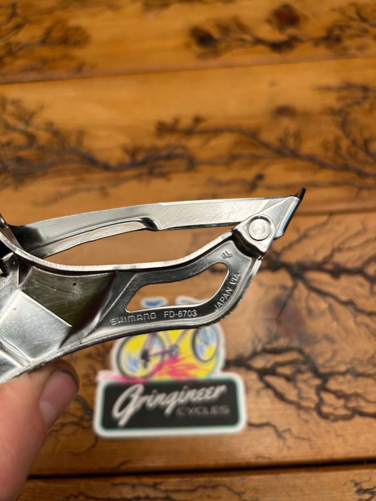 Shimano Ultegra FD-6703 Triple Braze On Front Derailleur