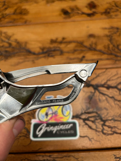 Shimano Ultegra FD-6703 Triple Braze On Front Derailleur