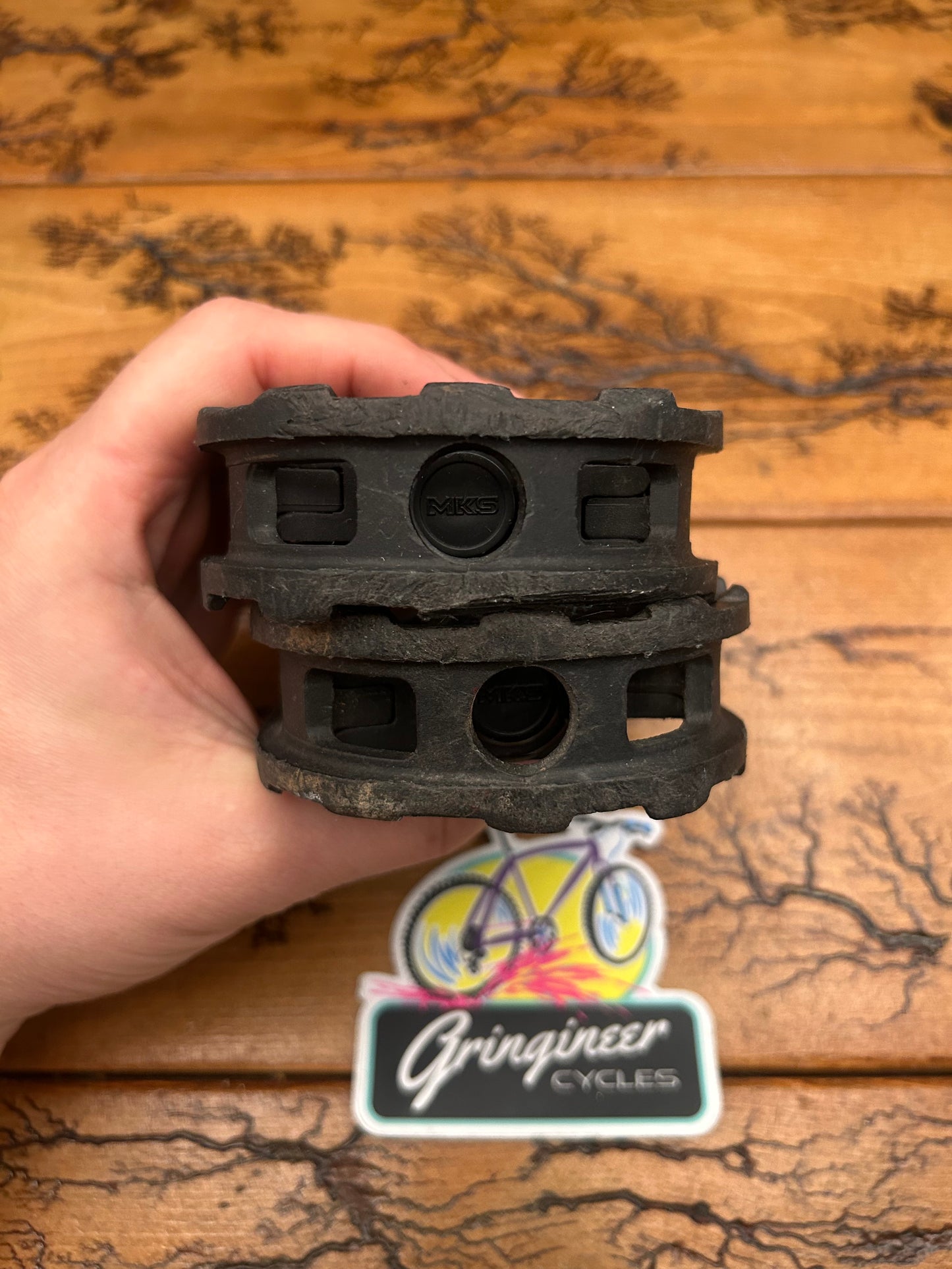 MKS Grafight 2000 9/16 Platform Pedals