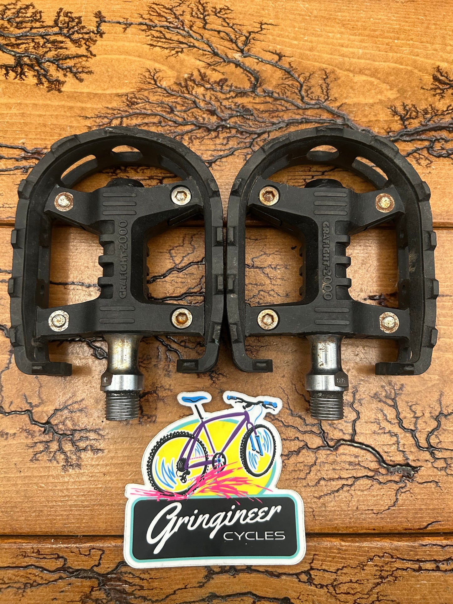 MKS Grafight 2000 9/16 Platform Pedals