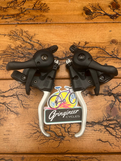 Shimano Deore XT ST-M738 3x8 Shifter Brake Lever Set